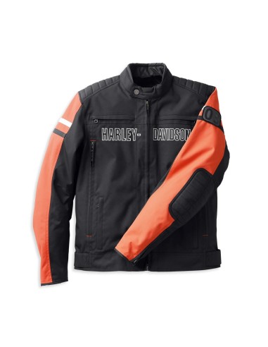 98126-22ET Chaqueta Harley Davidson Hazard Textil Impermeable para hombre - Grande