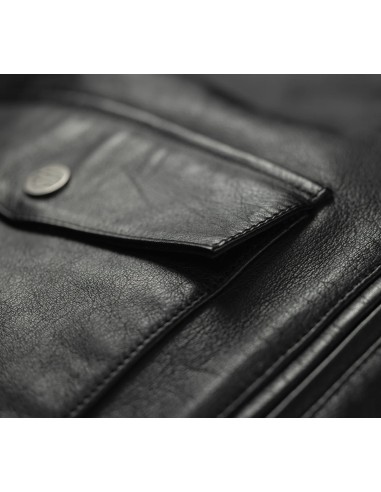 98022-23VM Harley-Davidson Men's Captains Layered Leather Jacket