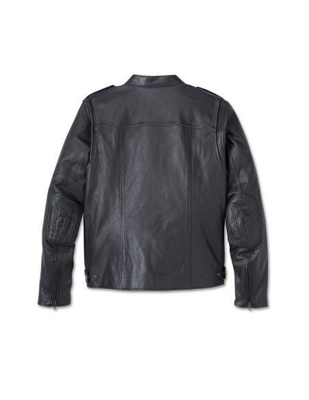 98022-23VM Harley-Davidson Men's Captains Layered Leather Jacket