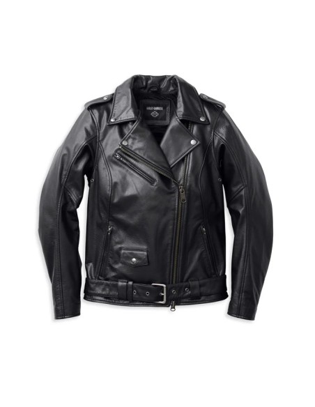 98008-23EW Chaqueta de cuero Harley Davidson 3 en 1 Potomac para mujer