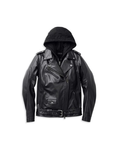 98008-23EW Harley Davidson Women's 3-in-1 Potomac Leather Jacket