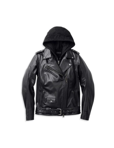 98008-23EW Chaqueta de cuero Harley Davidson 3 en 1 Potomac para mujer
