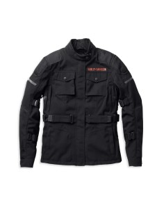 98184-22EW Harley-Davidson Women's Quest Triple Vent System Jacket - Black