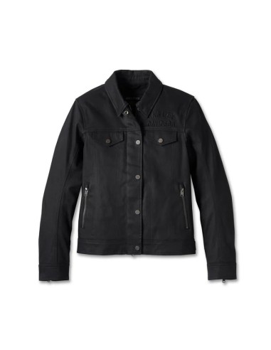 98142-23VW Chaqueta de montar Harley Davidson estilo camionero con sistema de capas H-D Flex para mujer