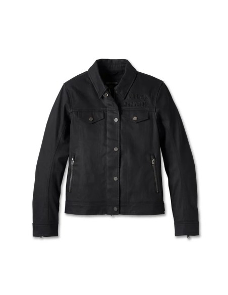 98142-23VW Chaqueta de montar Harley Davidson estilo camionero con sistema de capas H-D Flex para mujer