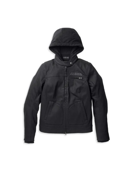 98200-22EW Chaqueta 3 en 1 Harley Davidson Metropolitan con cuello mandarín para mujer