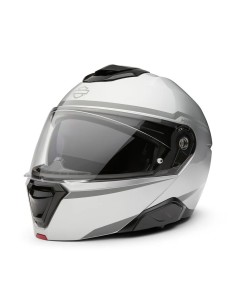 97189-25EX Casco modular Harley Davidson Capstone Sun Shield III H35 - PLATA METÁLICA