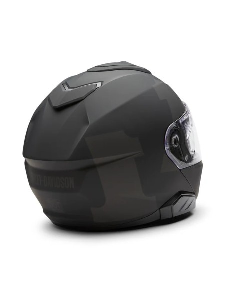 98120-25EX Harley Davidson Capstone Sun Shield III H35 Modular Helmet - BLACK HARLEY