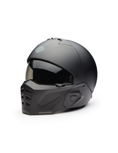 Casco Harley Davidson piloto en Gris oscuro mate