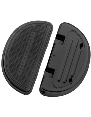 HALF MOON BLACK REAR FLOORBOARD INSERTS