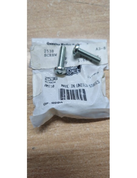 2538 Tornillo H-D  Phillips ancho 1/4  largo 25mm paso 20 usa