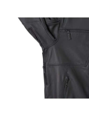 Chaqueta Harley Davidson de cuero con estampado de calavera Willie G (Hombre) 98004-25VM