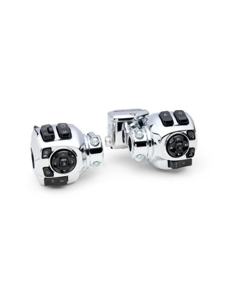 Mandos Harley Davidson de mano cromados