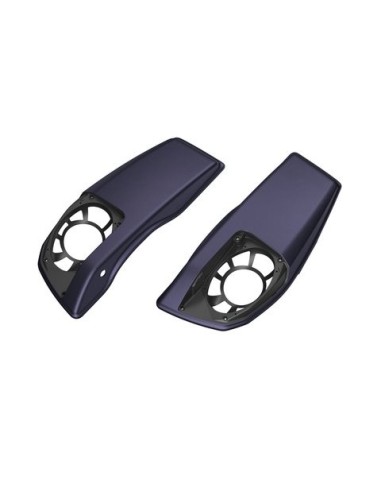 Tapas Harley Davidson de maletas para altavoces en color a juego - Purple Abyss Denim