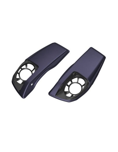 Tapas Harley Davidson de maletas para altavoces en color a juego - Purple Abyss Denim