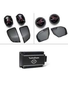 50700148 Kit de 4 altavoces Stage III Harley Davidson Audio powered by Rockford Fosgate 2