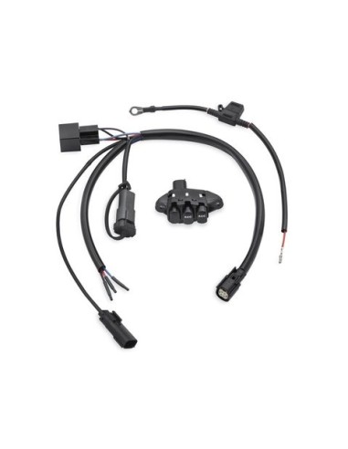 Kit Harley Davidson de interruptores de alimentación auxiliar - Montaje en el carenado 71400129