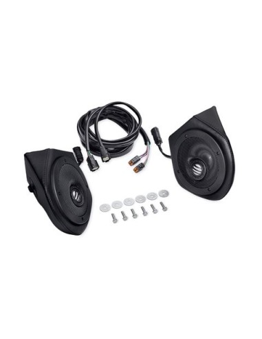 Kit Harley Davidson de cajas de altavoces traseros Boom! Audio 76000021