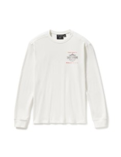 Camiseta térmica de manga larga Harley Davidson Parts & Service para hombre – Cloud Dancer