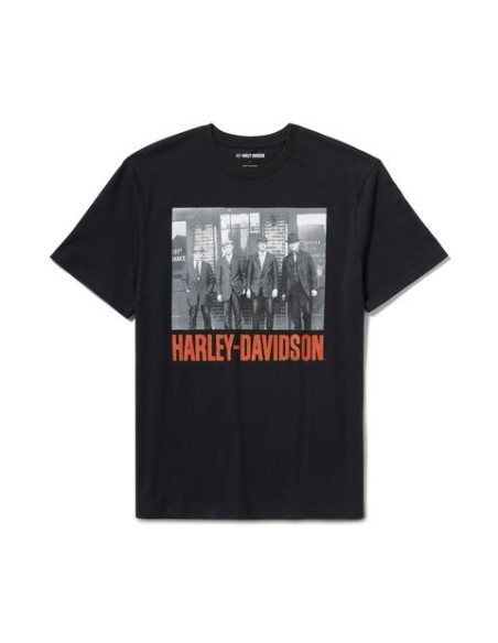 Camiseta Fundadores Harley Davidson foto de archivo para hombre