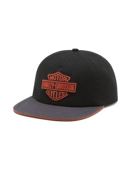 Gorra ajustada con bloques de color Harley Davidson Bar & Shield Panhead