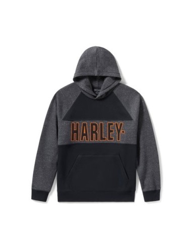 Sudadera con capucha Bar Harley Davidson Font para hombre