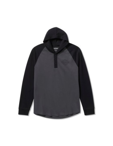 Sudadera Harley Davidson con capucha para hombre – Asphalt & Harley Black