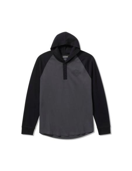 Sudadera Harley Davidson con capucha para hombre – Asphalt & Harley Black