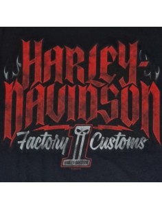 40294705 OFFICIAL HARLEY DAVIDSON SIEBLA T-SHIRT Inferno Fall25 2