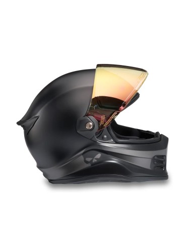 98105-25VX Casco integral Harley Davidson con gráfico de calavera Division X15