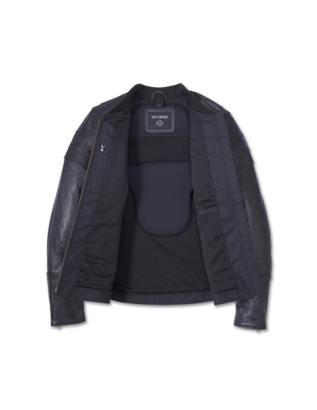 98020-23EW Harley Davidson Enthusiast 2.0 Leather 3-in-1 Women's Jacket