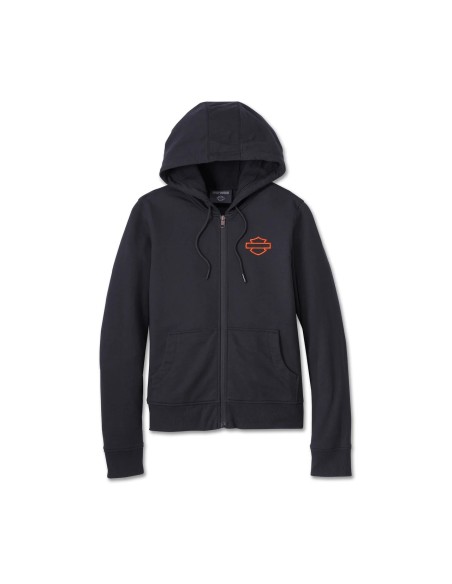 Chaqueta Miss Harley Davidson Enthusiast 2.0 cuero 3-in-1 para mujer