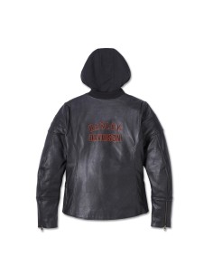 Chaqueta Miss Harley Davidson Enthusiast 2.0 cuero 3-in-1 para mujer 2