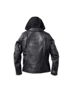 98008-23EW Chaqueta de cuero Harley Davidson 3 en 1 Potomac para mujer 2