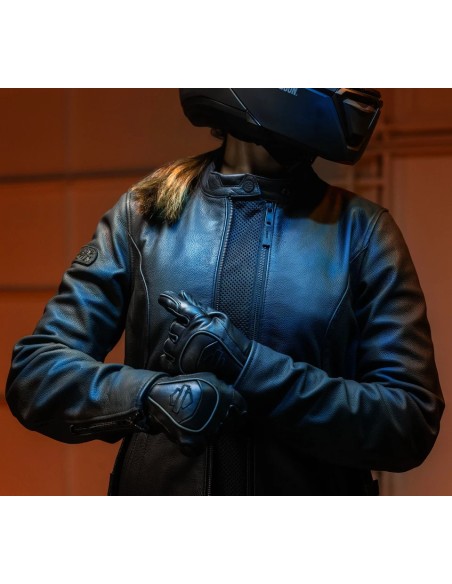 98100-24EW Paradigm Triple Vent System 2.0 Leather Jacket para mujer