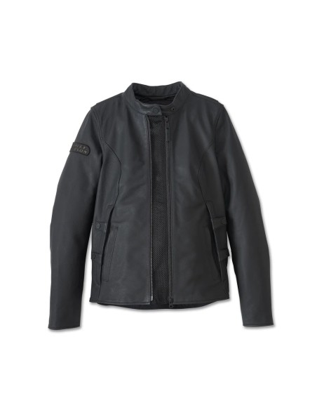 98100-24EW Paradigm Triple Vent System 2.0 Leather Jacket para mujer