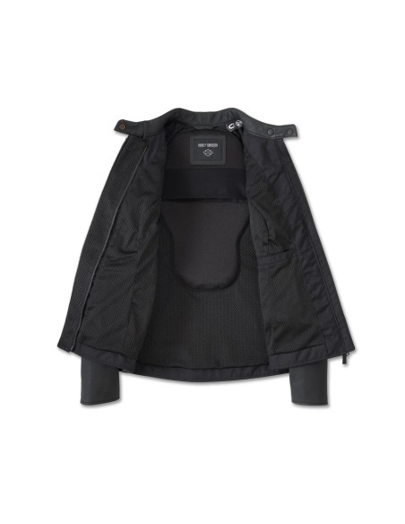 98100-24EW Paradigm Triple Vent System 2.0 Leather Jacket para mujer