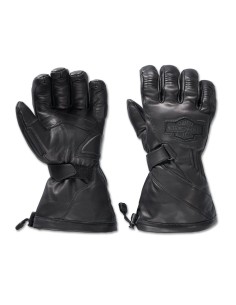 98196-24VM Harley Davidson Men's Circuit II Waterproof Leather Gloves