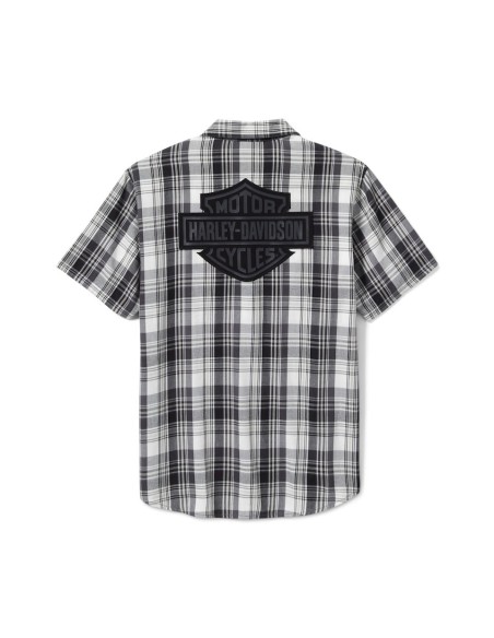 99256-25VM Camisa de cuadros Harley Davidson Bar & Shield