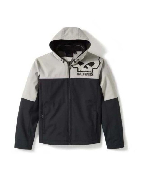 HARLEY DAVIDSON WILLIE G SKULL WATER REPELLENT SOFTSHELL JACKET