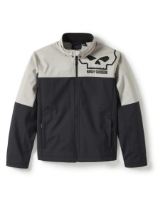HARLEY DAVIDSON WILLIE G SKULL WATER REPELLENT SOFTSHELL JACKET 97413-25VM