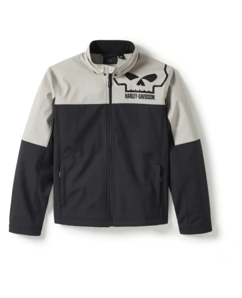 CHAQUETA HARLEY DAVIDSON WILLIE G SKULL SOFTSHELL IMPERMEABLE 97413-25VM