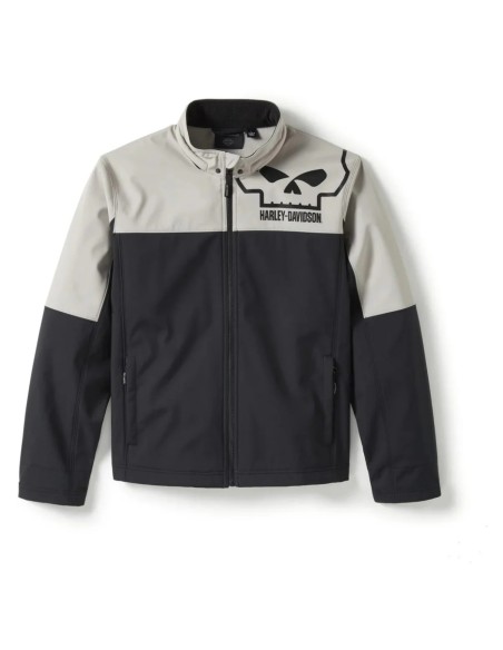CHAQUETA HARLEY DAVIDSON WILLIE G SKULL SOFTSHELL IMPERMEABLE 97413-25VM