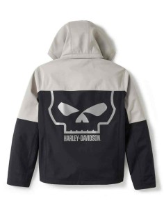 CHAQUETA HARLEY DAVIDSON WILLIE G SKULL SOFTSHELL IMPERMEABLE 97413-25VM 2