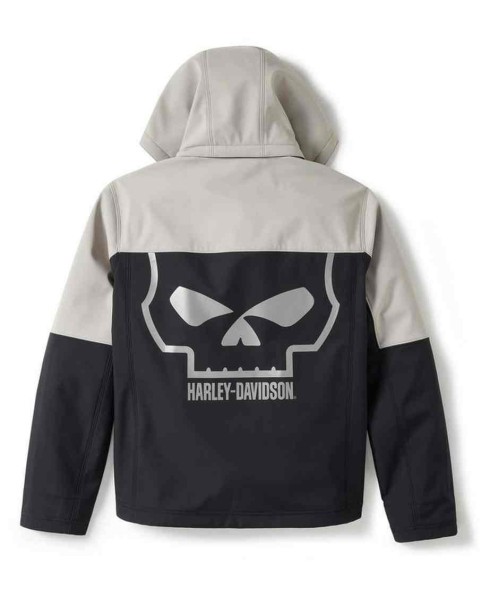 CHAQUETA HARLEY DAVIDSON WILLIE G SKULL SOFTSHELL IMPERMEABLE 97413-25VM