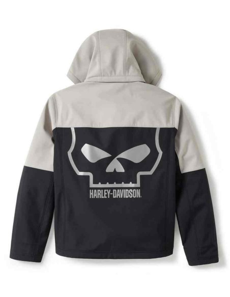 HARLEY DAVIDSON WILLIE G SKULL WATER REPELLENT SOFTSHELL JACKET