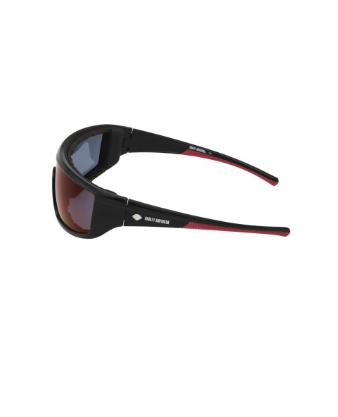 HZ00370001A GAFAS HARLEY DAVIDSON COLOR ENHANCING DE MOTO NEGRO BRILLO / HUMO