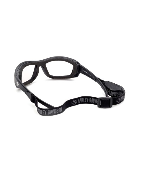 HZ00446502X HARLEY DAVIDSON PHOTOCHROMIC MOTORCYCLE SUNGLASSES MATTE BLACK / BLUE MIRROR