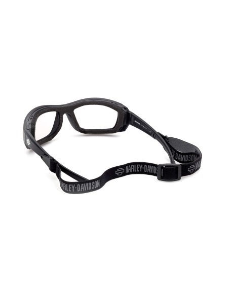 HZ00446502X GAFAS HARLEY DAVIDSON FOTOCROMÁTICAS DE MOTO NEGRO MATE / ESPEJO AZUL