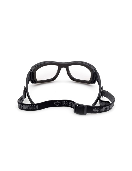 HZ00446502X HARLEY DAVIDSON PHOTOCHROMIC MOTORCYCLE SUNGLASSES MATTE BLACK / BLUE MIRROR